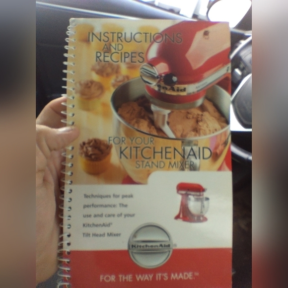 Instructions & Recipes for Your KitchenAid Stand Mixer Cookbook - Picture 1 of 1